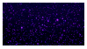 An animated stamp showing multiple purple squares at various distances rising up. Or is the perspective falling?
